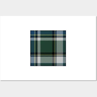 Classical green tartan Posters and Art